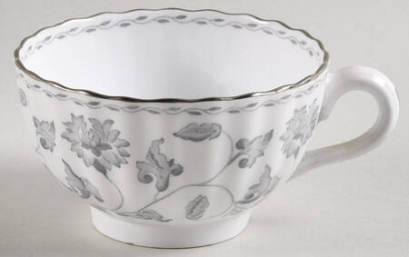 Colonel Gray (Platinum Trim) Flat Cup