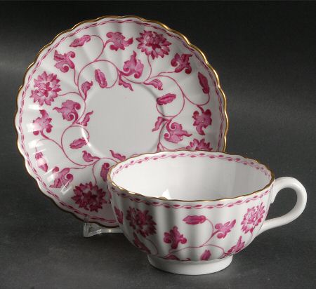 Colonel Pink Footed Cup & Saucer Set