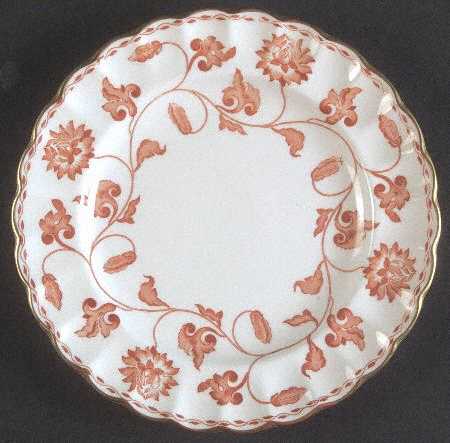 Colonel Red Bread & Butter Plate
