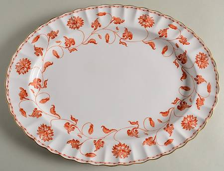 Colonel Red 14" Oval Serving Platter