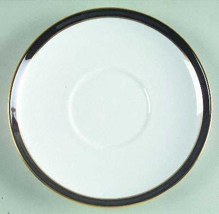 Consul Black Saucer for Cream Soup Bowl