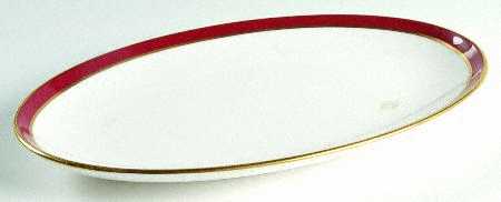 Consul Crimson Pickle Dish