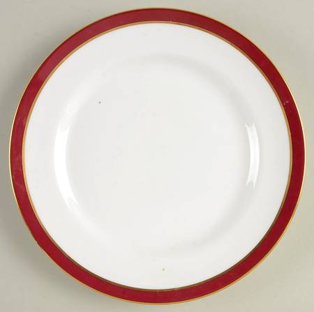 Consul Crimson Salad Plate