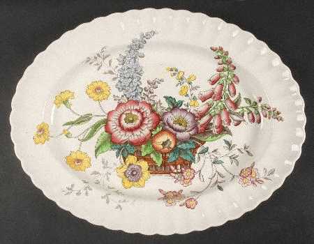 Constable 17" Oval Serving Platter