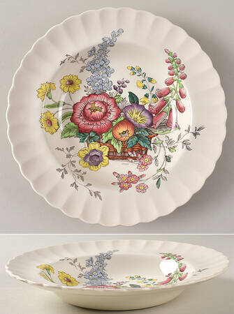Constable Rim Soup Bowl