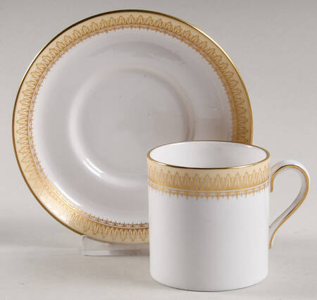 Countess Flat Demitasse Cup & Saucer Set