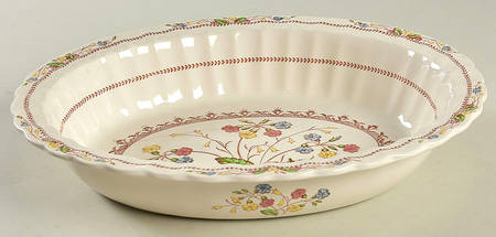 Cowslip 11" Oval Vegetable Bowl