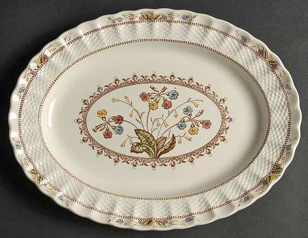 Cowslip 13" Oval Serving Platter