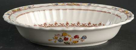 Cowslip 9" Oval Vegetable Bowl