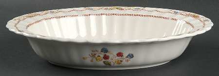 Cowslip 10" Oval Vegetable Bowl