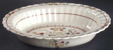 Cowslip 11" Oval Vegetable Bowl