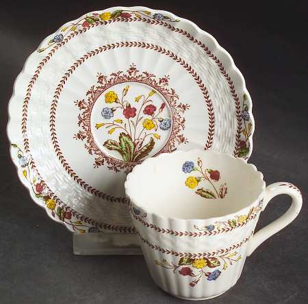 Cowslip Flat Demitasse Cup & Saucer Set