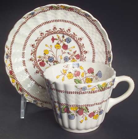 Cowslip Flat Cup & Saucer Set