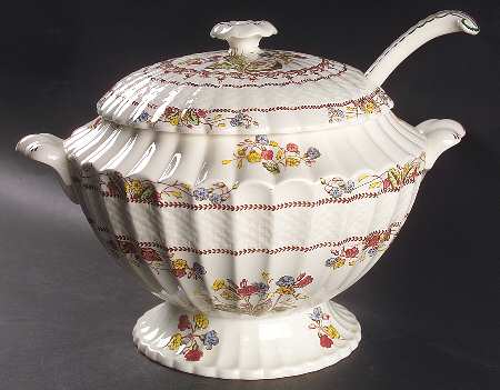 Cowslip Tureen & Lid w/Ladle