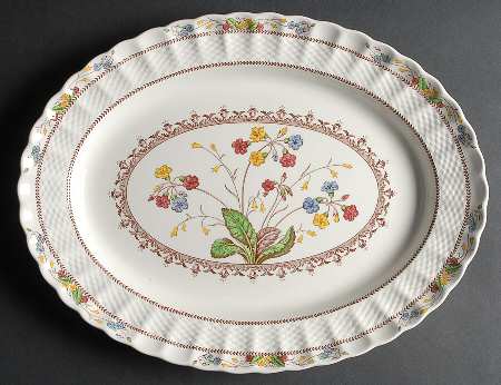 Cowslip 14" Oval Serving Platter