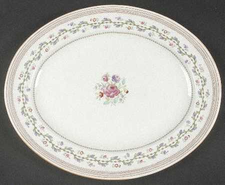 Craigavon Lavender 14" Oval Serving Platter