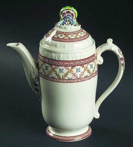 Cynthia Individual Coffee Pot & Lid