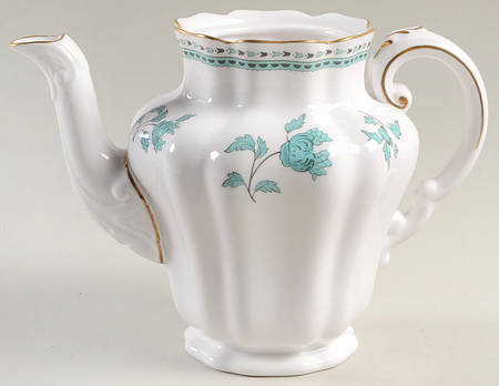 Darlington Green (Teal) Mini Coffee Pot No Lid