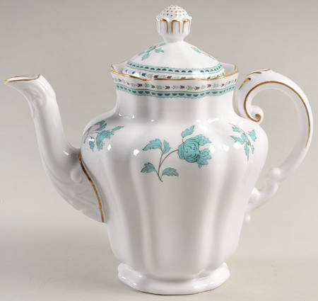 Darlington Green (Teal) Mini Coffee Pot & Lid