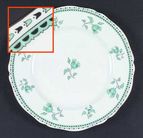 Darlington Green (Teal) by Spode