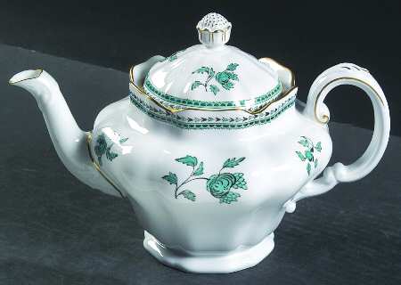 Darlington Green (Teal) Teapot & Lid