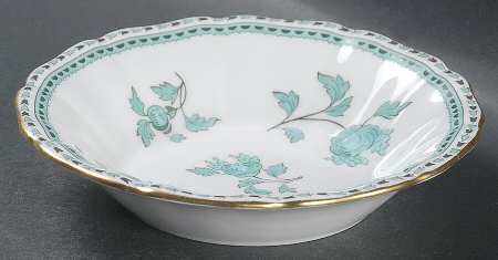 Darlington Green (Teal) Fruit/Dessert (Sauce) Bowl