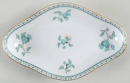 Darlington Green (Teal) Pickle Dish