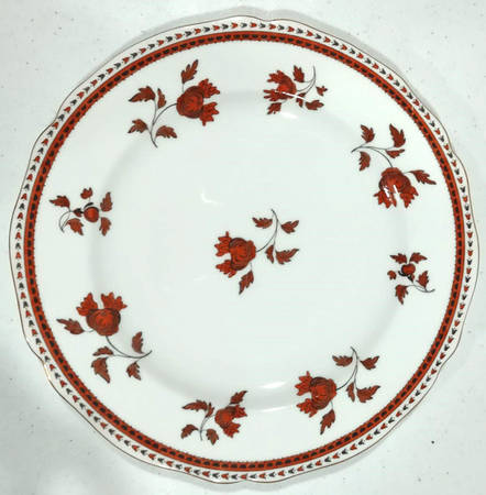 Darlington Orange Luncheon Plate