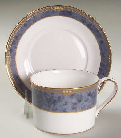 Dauphin Flat Cup & Saucer Set