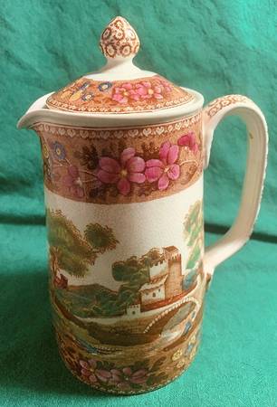 Delft Hot Water Jug & Lid