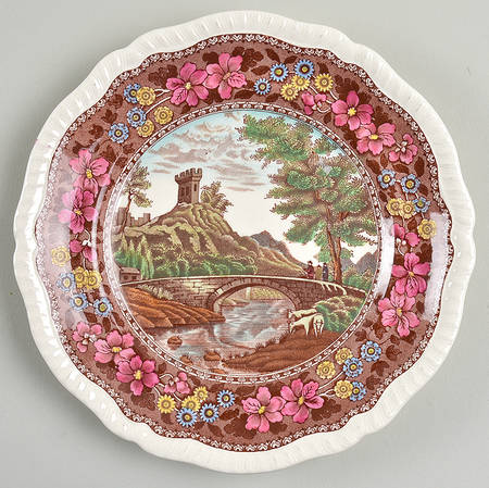 Delft Salad Plate