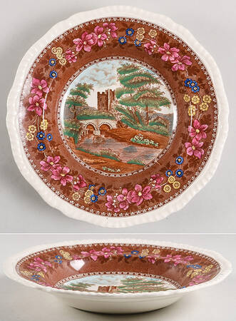 Delft Large Rim Soup Bowl