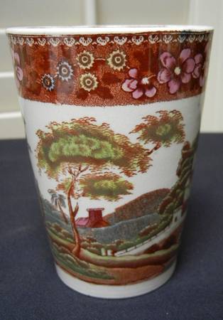 Delft Tall China Tumbler