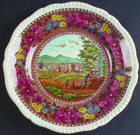 Delft Luncheon Plate