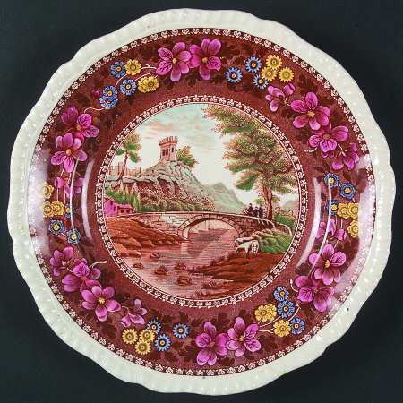 Delft Luncheon Plate