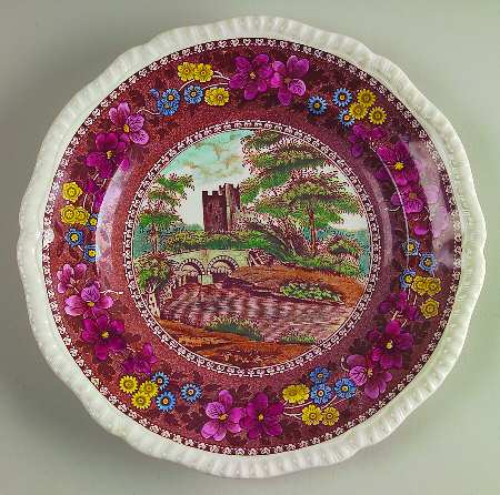 Delft Luncheon Plate