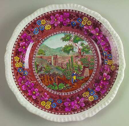 Delft Luncheon Plate