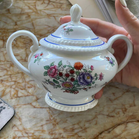 Diana Sugar Bowl & Lid