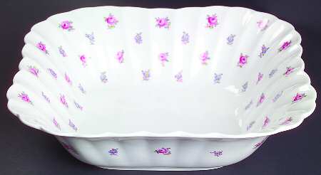 Dimity 9" Square Vegetable Bowl by Spode