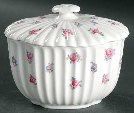 Dimity Sugar Bowl & Lid