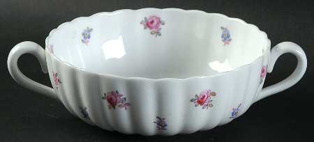 Dimity Flat Cream Soup Bowl