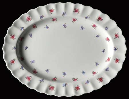 Dimity 10" Oval Serving Platter by Spode