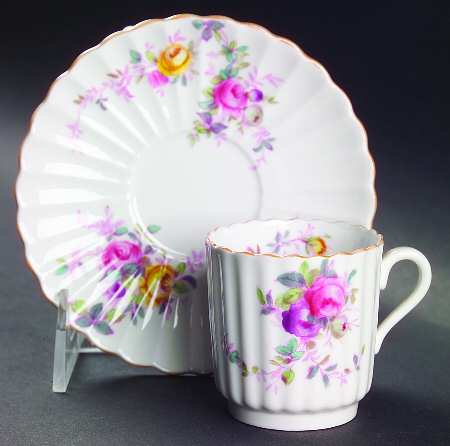 Dorothy Perkins Flat Demitasse Cup & Saucer Set