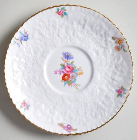 Dresden Rose (Y2958, Savoy) Saucer for Oversized Cup