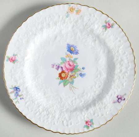 Dresden Rose (Y2958, Savoy) Bread & Butter Plate
