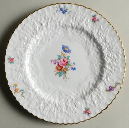 Dresden Rose (Y2958, Savoy) Salad Plate
