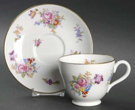 Dresden Rose (Y5741, Pink Background) by Spode