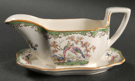 Eden Gravy Boat with Attached Underplate