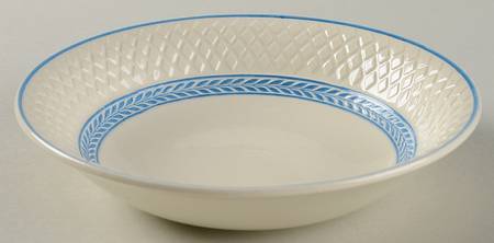 Elaine Blue (1290, Mansard) Coupe Cereal Bowl