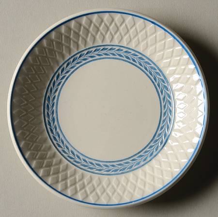 Elaine Blue (1290, Mansard) Butter Pat